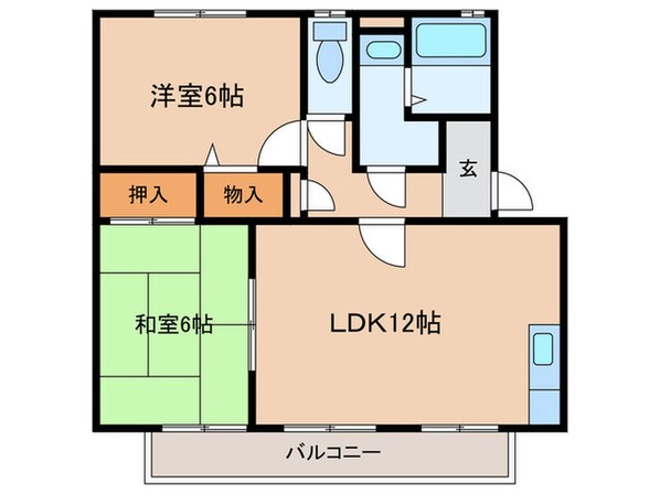 アム－ル栄の物件間取画像